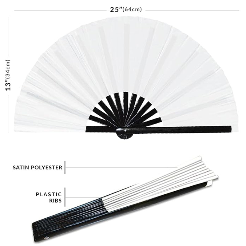 13 "  Sublimation Blanks Clack Fan