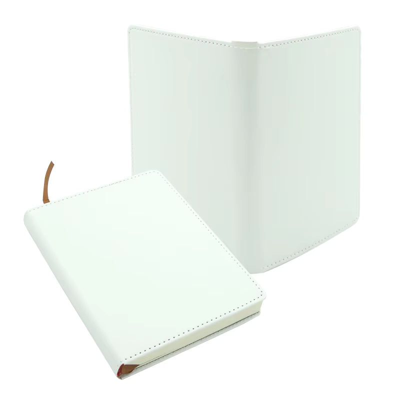 A5 Blank Notebook Sublimation Pu Leather Notebook